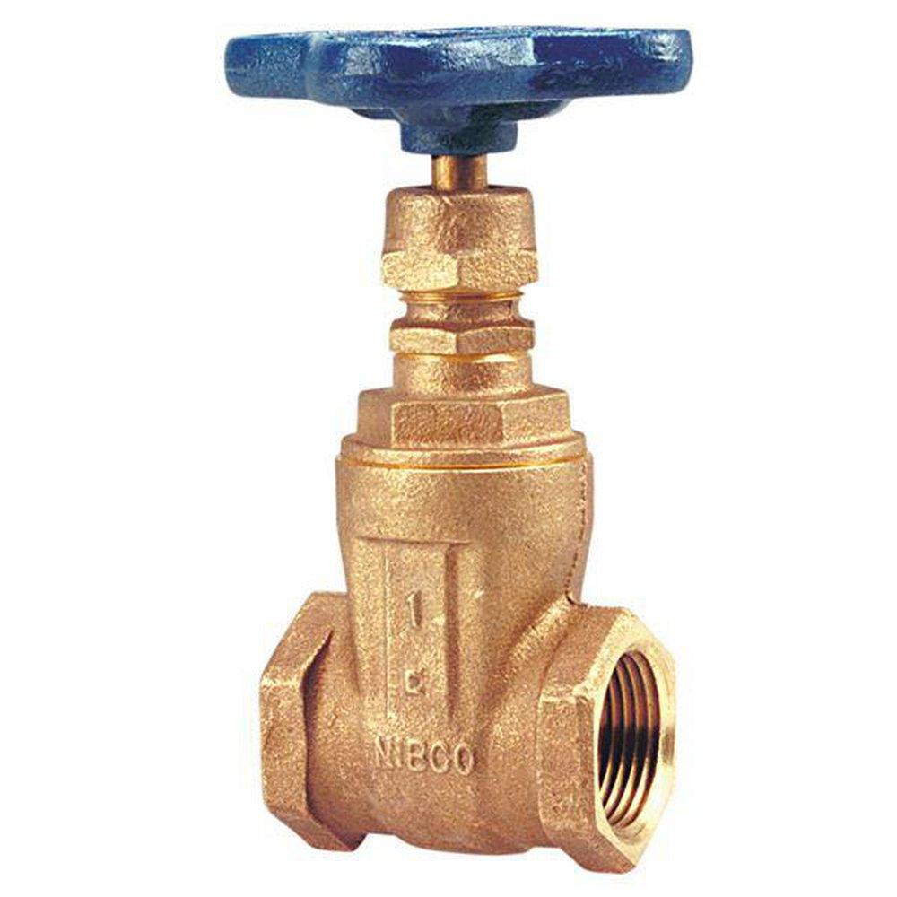 Milwaukee Valve Bronze Full Port Threaded Gate Valve 