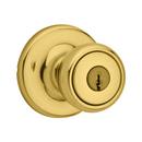 2-5/8 in. Entry Door Knob in Polished Brass