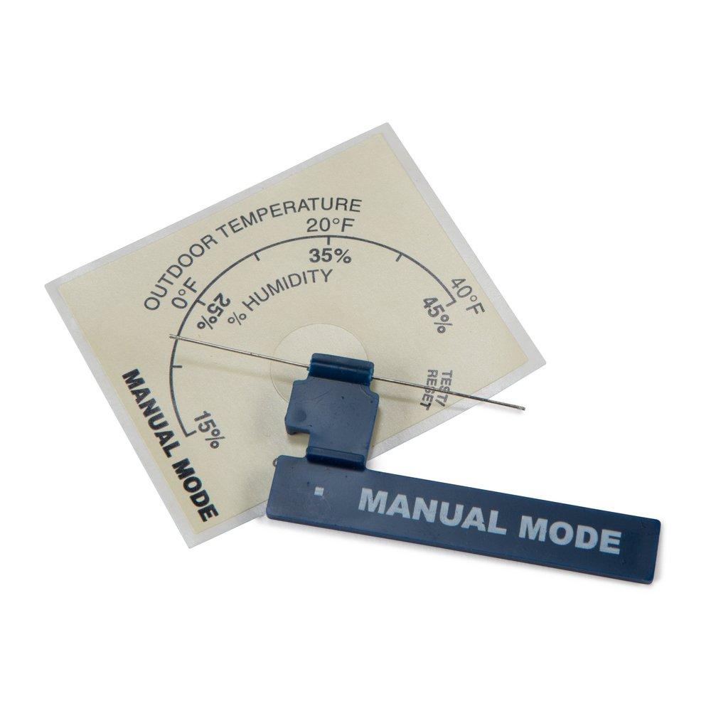 AprilAire Blue Resistor Case Manual Label 