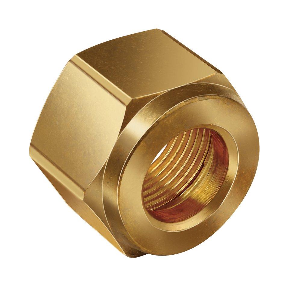 JB Industries Flare Brass Short Nut (Pack of 10) 
