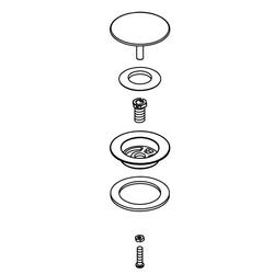 Stopper Kit in Polished Chrome