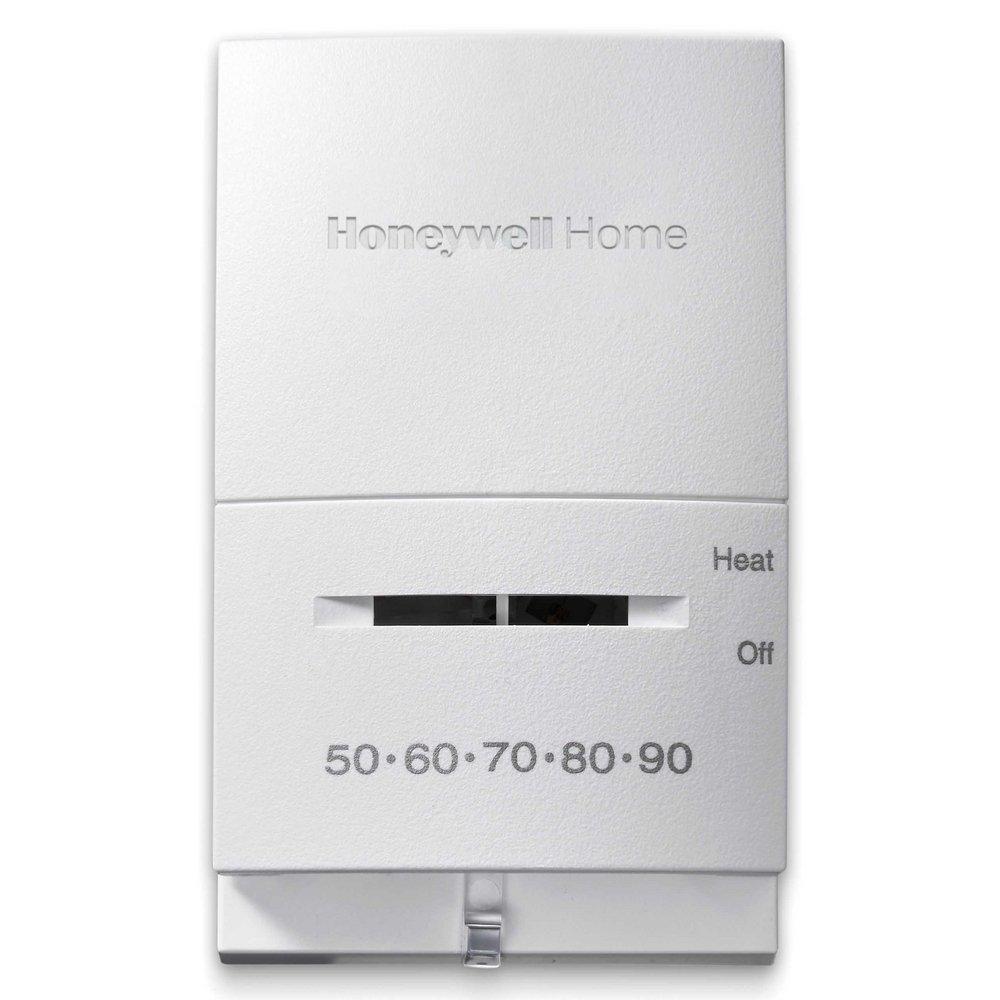 Honeywell Home Premier White&reg; 1H/1C Non-programmable Thermostat 
