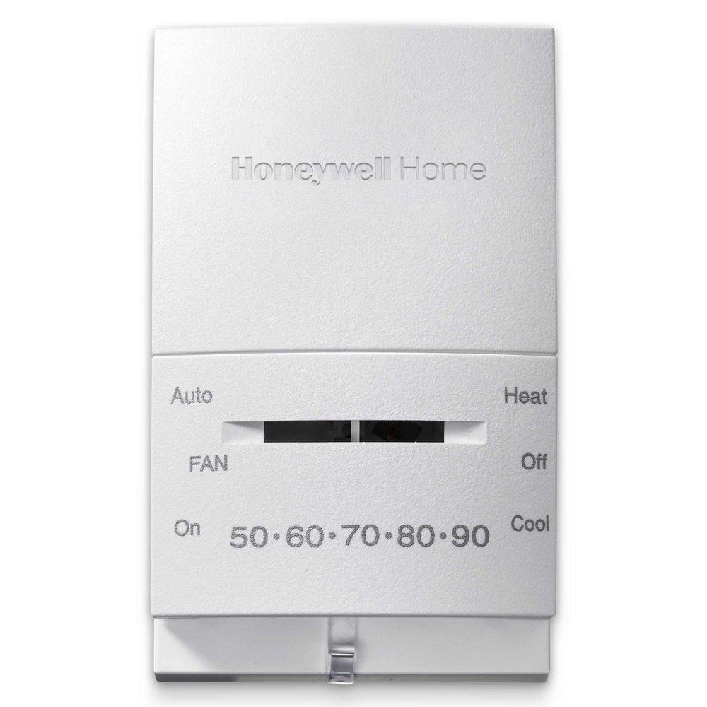 Honeywell Home Premier White® 1H/1C Non-programmable Thermostat 