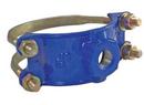 4 x 2 in. CC Ductile Iron and Stainless Steel Double Strap Saddle