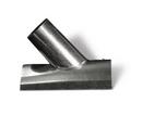 4 in. Galvanized Steel Saddle in Round Duct