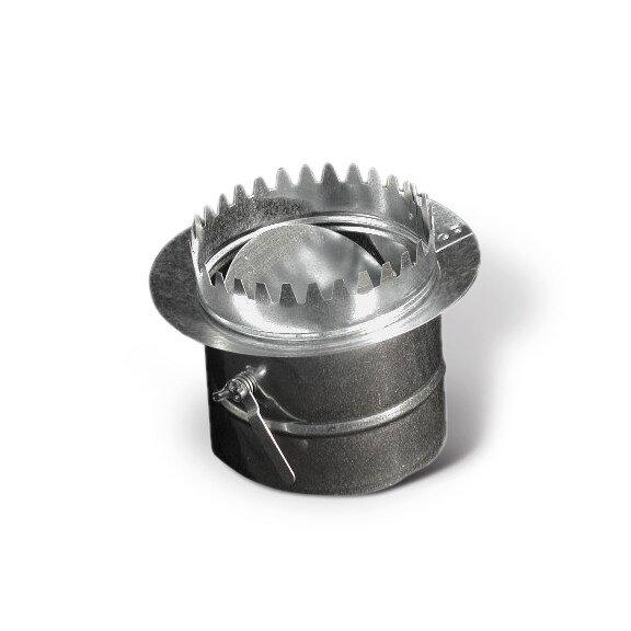 Ductboard Galvanized Ductboard Start Collar with Damper 