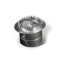 8 in. Galvanized Steel Starting Collar in Round Duct
