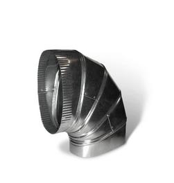 6 in. 30 ga 90 Degree Duct Elbow