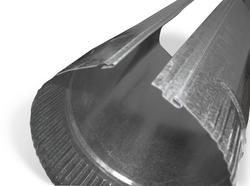 4 in x 24 in 26 ga Galvanized Steel Round Duct Pipe