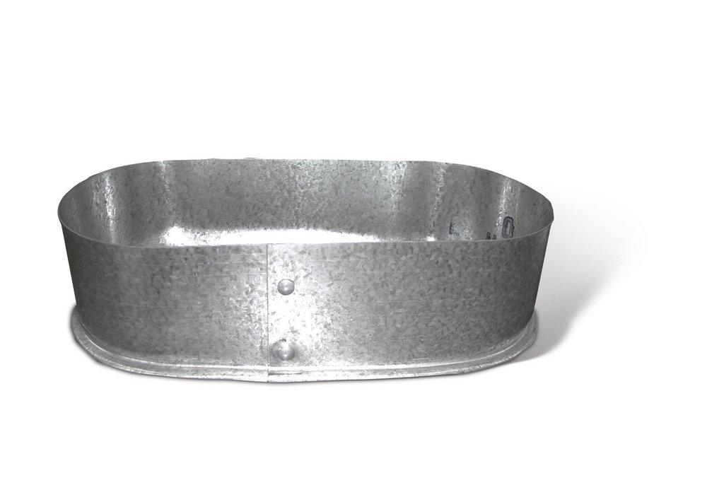 Galvanized Steel Oval Duct End Cap 