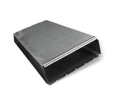 3-1/4 x 10 x 60 in. Galvanized Steel Duct Wall Stack