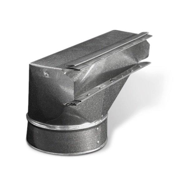 10 in. x 3-1/4 in. 90&deg; Stack Angle Boot 