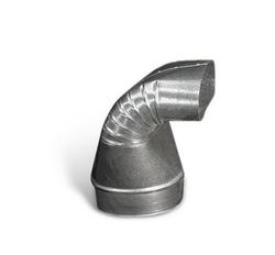 6 in. x 6 in. 90&deg; Oval to Round Boot