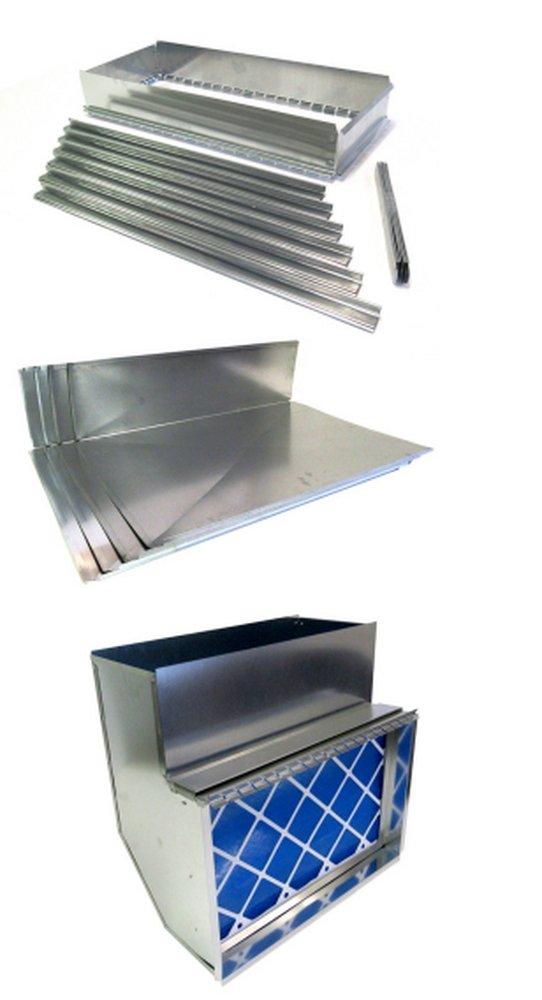 10 - 20 x 16 in. Galvanized Return Air Kit 