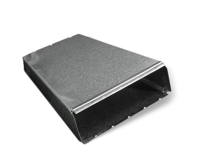 3-1/4 x 12 in. Galvanized Wall Stack 