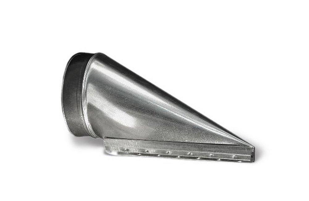 7 in. Galvanized Steel End Boot 