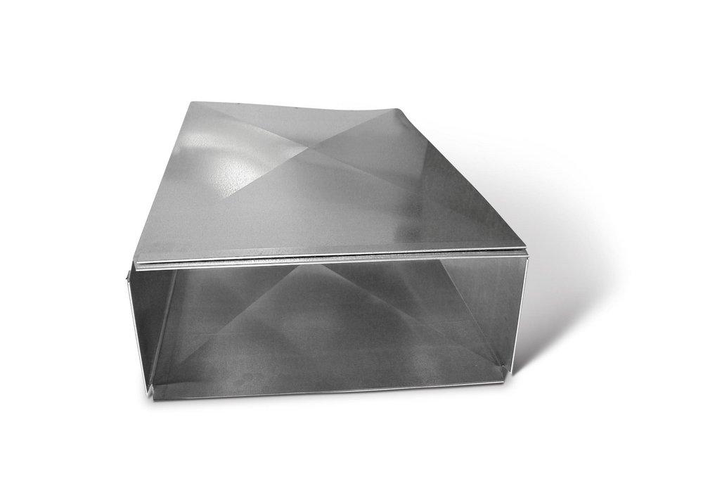 24 x 8 in. Galvanized Steel Duct Cleat 