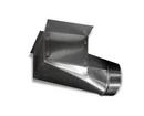 10 x 6 in. 90 Degree Boot Galvanized Steel 