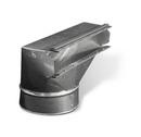 3-1/4 x 14 in. 90 Degree Boot Galvanized Steel 