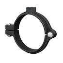 FNW&reg; Black Plain Malleable Iron Hinged Split Ring Hanger in Black 