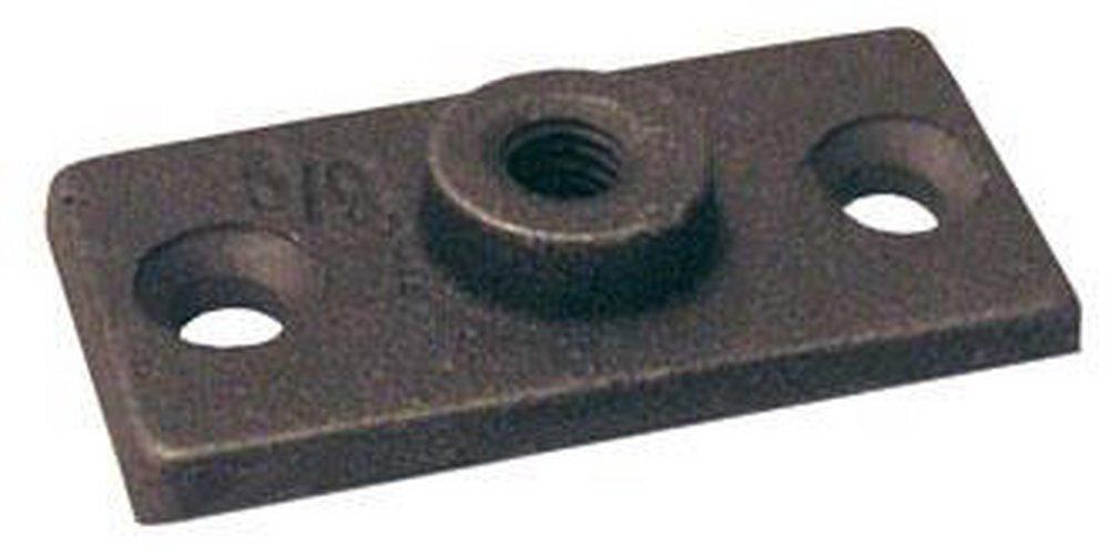FNW® Black 180 lb. Malleable Iron Ceiling Flange 