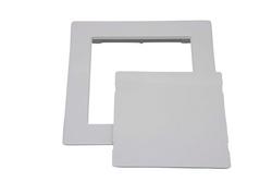 6 x 9 in. Plastic Access Panel in White