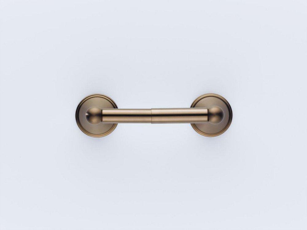 Brizo Brushed Nickel Wall Mount Toilet Tissue Holder 