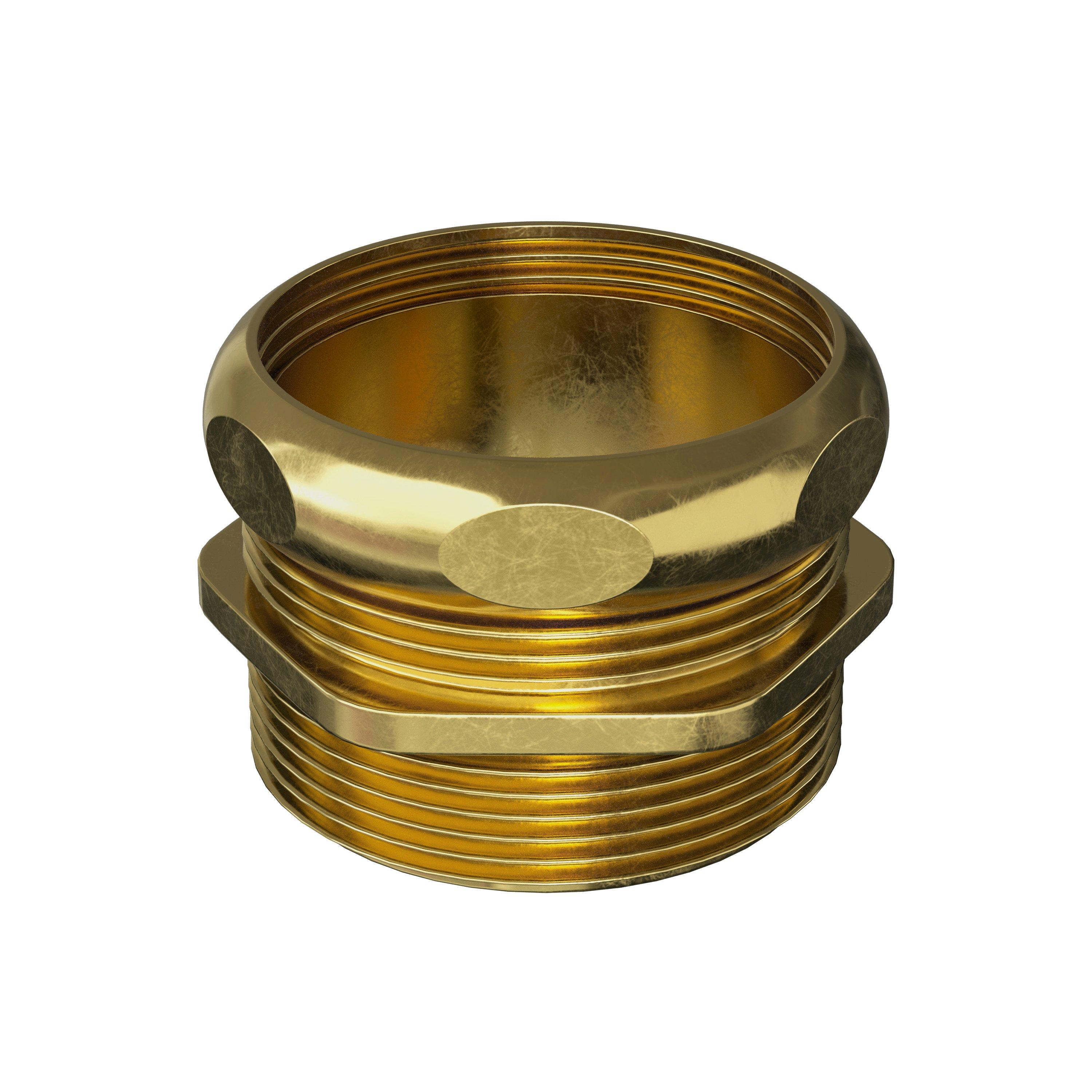 PROFLO&reg; Slip x Male DWV Trap Brass Adapter 