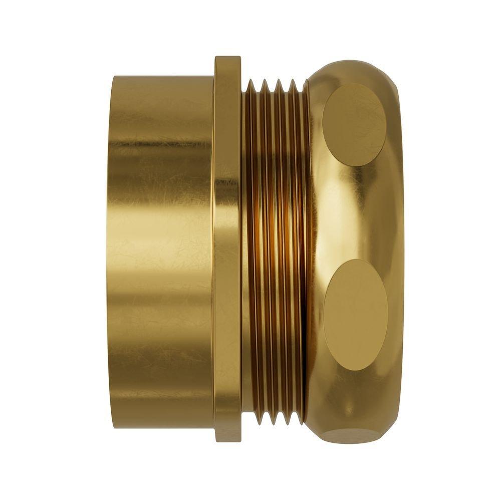 PROFLO&reg; Slip x Female DWV Trap Brass Adapter 