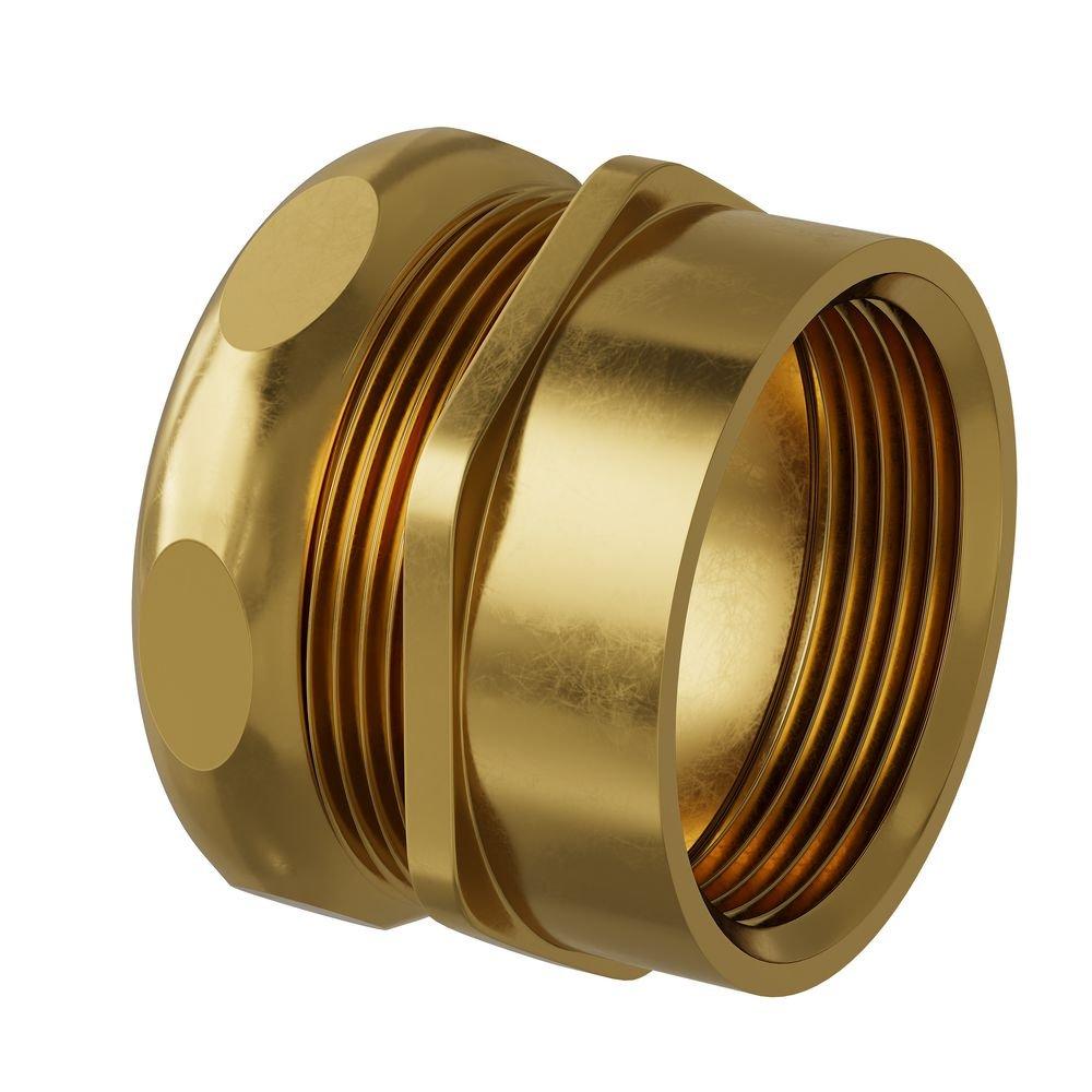 PROFLO&reg; Slip x Female DWV Trap Brass Adapter 