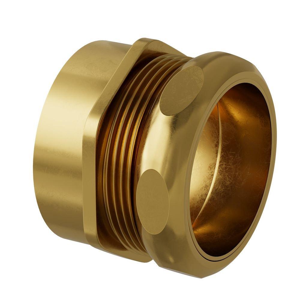 PROFLO&reg; Slip x Female DWV Trap Brass Adapter 