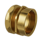 PROFLO&reg; Slip x Female DWV Trap Brass Adapter 