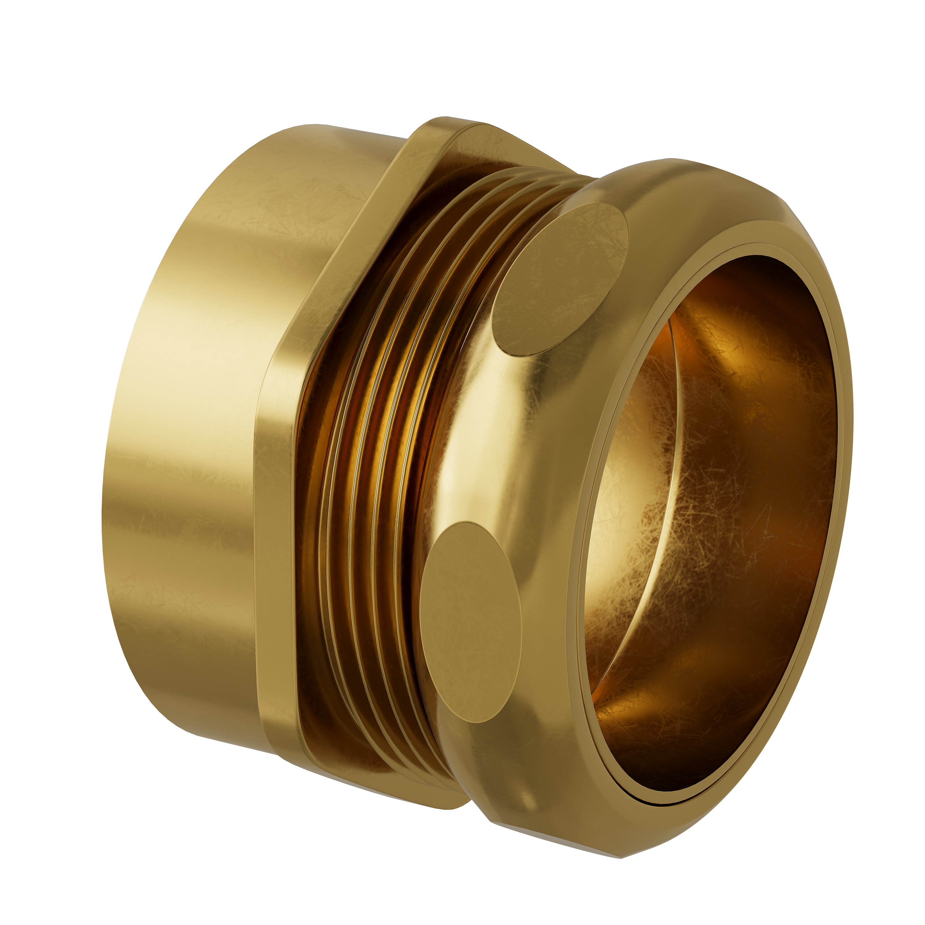 PROFLO&reg; Slip x Female DWV Trap Brass Adapter 