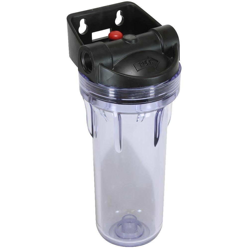 Pentair Black Standard Clear Filter Housing with Integral Bracket 