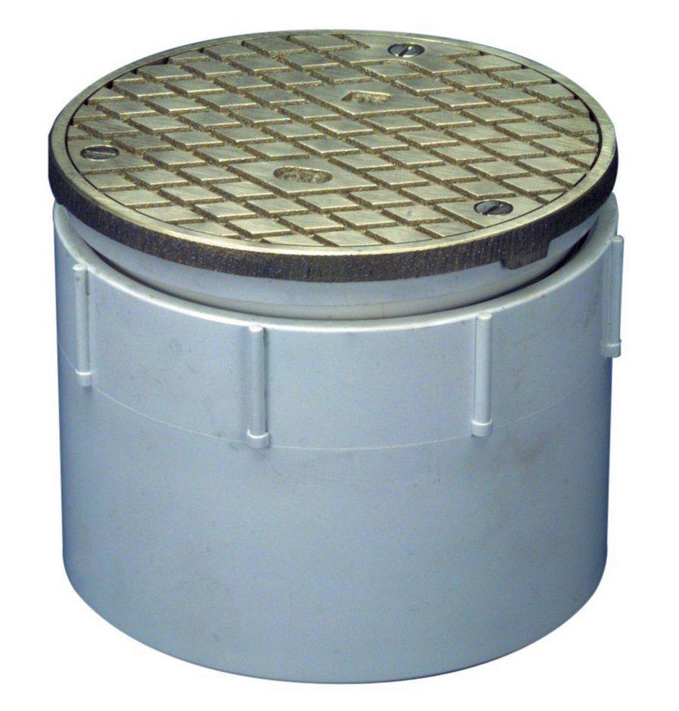 Zurn PVC Adjustable Floor Cleanout 