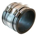 8 in. Clay x Asbestos Cement Fiber Straight PVC and 300L Stainless Steel Coupling