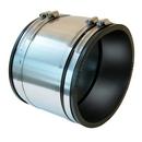 6 in. Clay x Asbestos Cement Fiber Straight PVC and 300L Stainless Steel Coupling