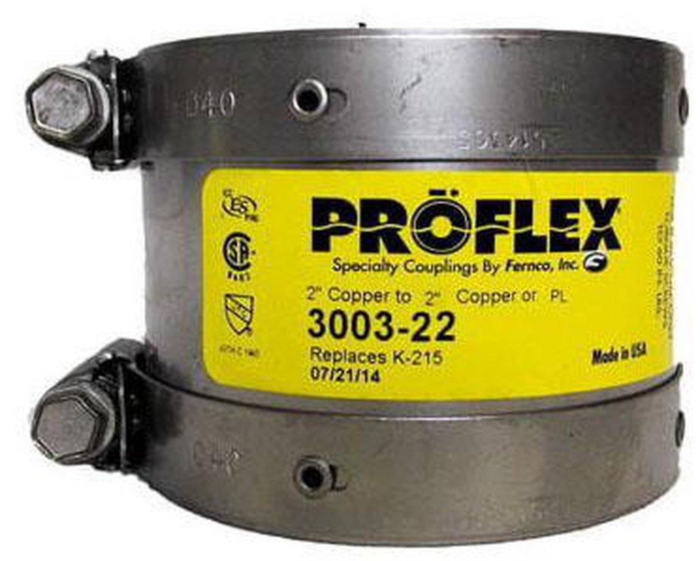 Fernco 2 in. Copper Flexible Coupling 