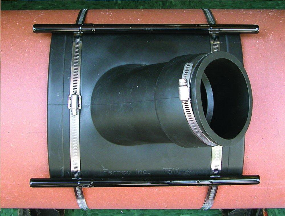 Fernco Pressure Kit Flexible Tap Saddles 