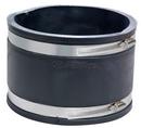 Fernco Clamp Plastic Coupling with Stainless Steel Band 