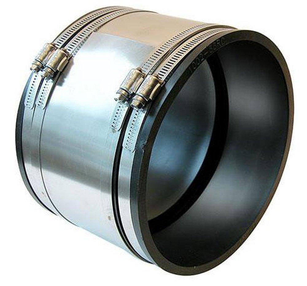 Fernco Asbestos Cement Fiber x Cast Iron Flexible Coupling 