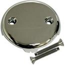 Waste & Overflow FACE Plate Polished Chrome 2 Hole