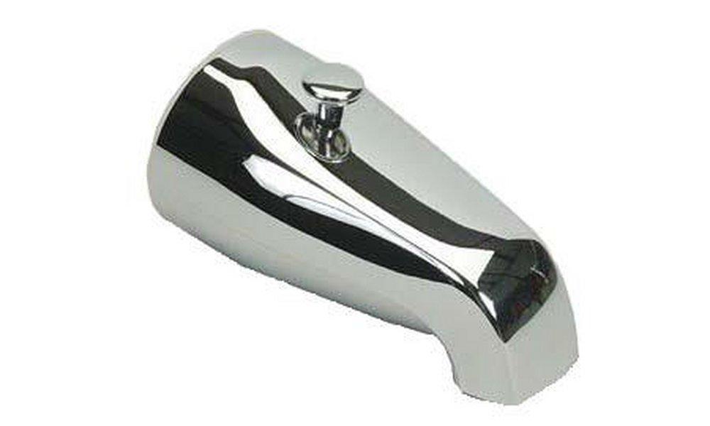 PROFLO&reg; Polished Chrome Diecast Diverter Bath Spout Rear 