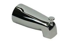 5 in. Integrated Diverter Tub Spout in Chrome