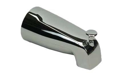 PROFLO&reg; Chrome 5 in. Integrated Diverter Tub Spout 