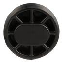 Black ABS DWV Flush Cleanout Plug 