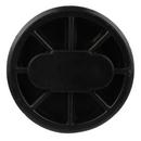 White ABS DWV Flush Cleanout Plug 