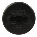 Black ABS DWV Flush Cleanout Plug 