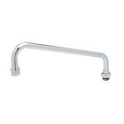 12 in. Brass Swing Spout in Chrome