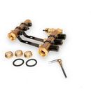 Uponor Manifold Assembly with Isolation Valves and Balancing Valves 